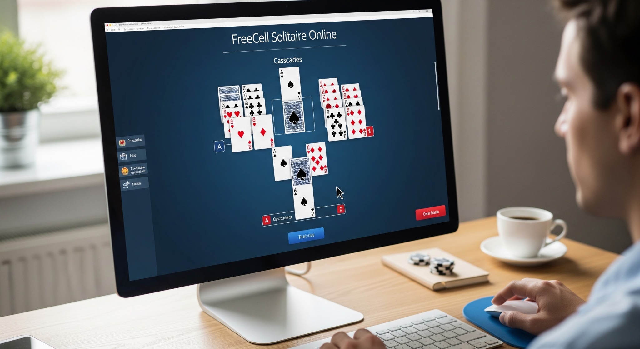 Gratis FreeCell kabal - spill direkte i nettleseren